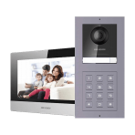 קיט אינטרקום IP מעל הטיח HIKVISION DS-KIS8003-ACW2