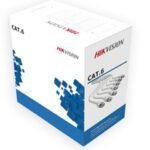 כבל CAT6E UTP נחושת מלאה קרטון משיכה 305M תוצרת HIKVISION