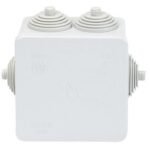 קופסת הסתעפות עם פטמות 80X80X50 IP44