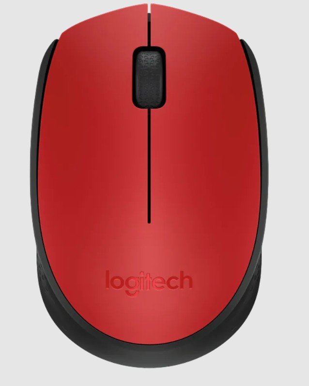 עבר לוגטיק אדום עכבר אלחוטי Logitech M171 Retail - בצבע אדום – תמונה 1